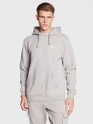 Bluza męska Adidas Trefoil Essentials Hoodie szara