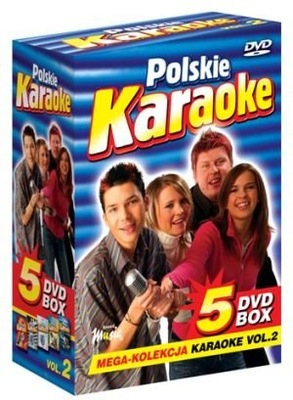 POLSKIE KARAOKE vol.2 PRZEBOJE MEGA KOLEKCJA 5xDVD