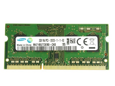 Samsung NP350E7C pamięć DDR3 2GB 12800s 1600
