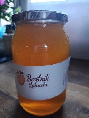 Miód rzepakowy 1 KG