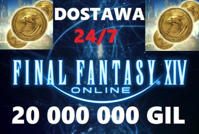 FINAL FANTASY XIV 20.000.000 GIL 20MLN FF14 FFXIV