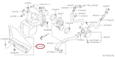 Впуск фильтра воздуха impreza legacy outback sti фото №1