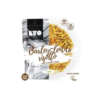 Lyo Food Risotto z pęczaku i soczewicy 128g (500g)