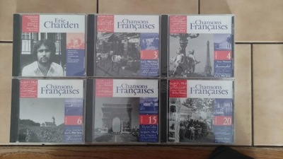 MUZYKA FRANCUSKA - CHANSONS FRANCAISES - 6x CD