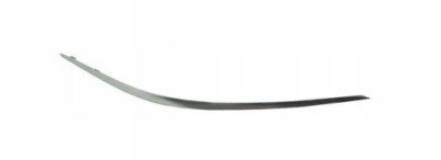 Mercedes e klasa w211 молдинг бампера хром правая фото №1