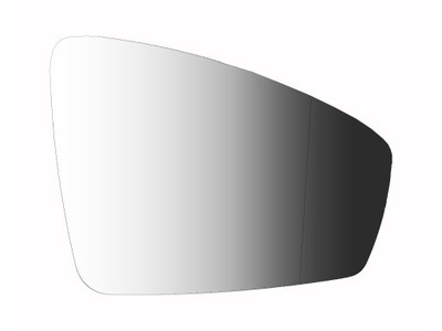 Вкладыш зеркало правый tiguan фото №1