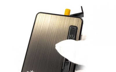 PAPIEROŚNICA MAŁA ZAPALNICZKA ŻAROWA USB 2 KOLORY