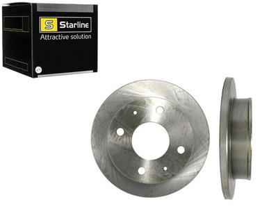 Гальмівні диски гальмівні 2szt. hyundai atos [230x44] starline фото №1