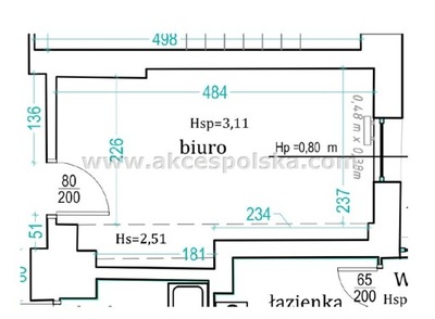 Biuro, Warszawa, Wola, 13 m²