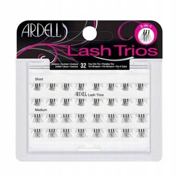 ARDELL rzęsy kępki Lash Trios short/medium x 32