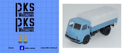 KALKOMANIA STAR 20 PKS WARSZAWA 1/43