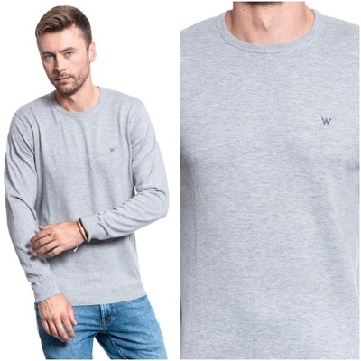 Męski sweter Wrangler CREWNECK KNIT S