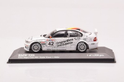 BMW 320i E46 n42 BMW Team Deutschland Muller ETCC Magny Cours Double Winner