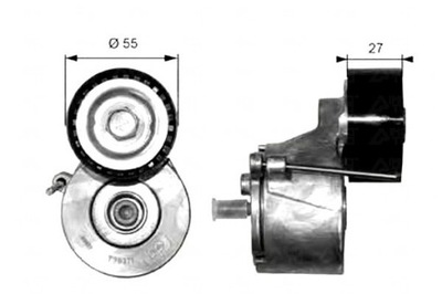 TENSOR CORREA WIELOROWKOWEGO CITROEN BERLINGO C5  