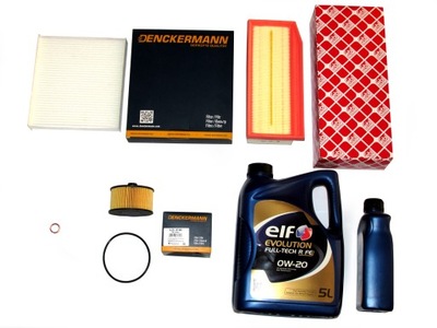 Комплект фильтров dacia duster 2 ii 1.3 фото №1