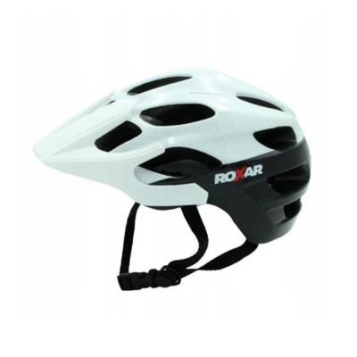 Kask rowerowy ROXAR MTB white-black L