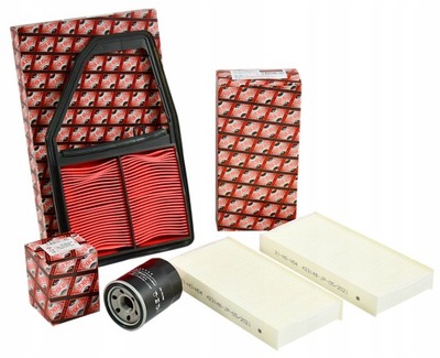 Ashika комплект фільтрів honda civic vii 1.4 1.6 фото №1