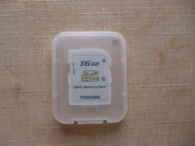 Karta pamięci SDHC Toshiba 16 GB klasa 10 pudełko