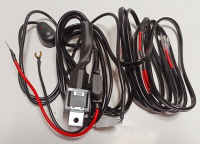 Жгут проводка электропроводка противотуманных фар лампа led фото №1