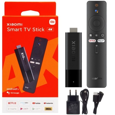 ODTWARZACZ MULTIMEDIALNY XIAOMI SMART TV 4K NETFLIX YOUTUBE DISNEY IPTV HBO
