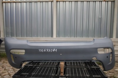 Fiat 500 abarth 595 lift 16- бампер задняя задний 735633081 фото №1