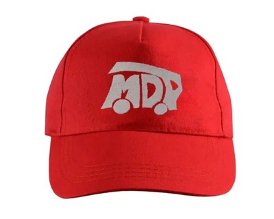 Młodzieżowa czapka dla MDP haft czerwona