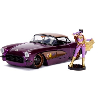 Model samochodu DC Bombshells 1957 Chevy Corvette