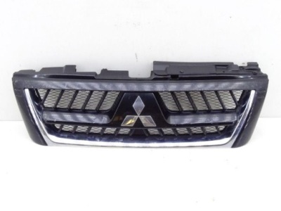 Mitsubishi pajero iii 03-06 lift решётка радиатора решётка радиатора хром mn117713 фото №1