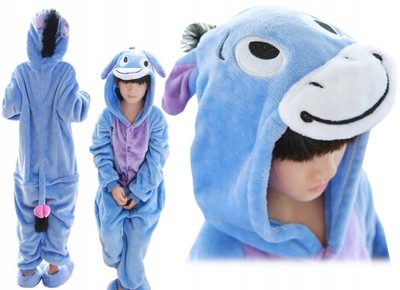 OSIOŁEK KŁAPOUCHY PIŻAMA KIGU ONESIE 100