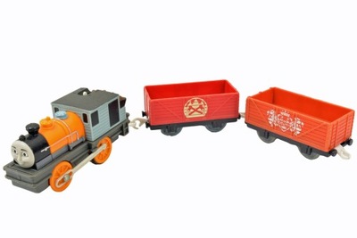 TOMEK I PRZYJACIELE DASH PRAST + 2 WAGONY TRACKMASTER