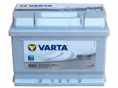 VARTA SILVER D21 61Ah 600A