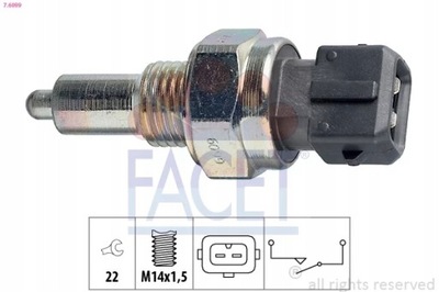 KW 560099 CONMUTADOR LUZ COFANIA- EPS 1.860.099 - AUDI A4/A6/A8 CITR  