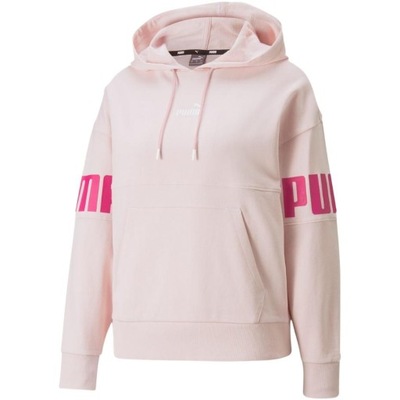 Bluza damska Puma Power Colorblock różowa S