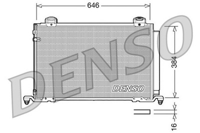 AUŠINTUVAS KONDICIONAVIMO DENSO DCN50026 