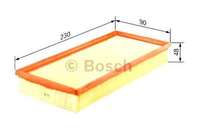 ФІЛЬТР ПОВІТРЯ BOSCH 1444P8 71736120 7759323 4653