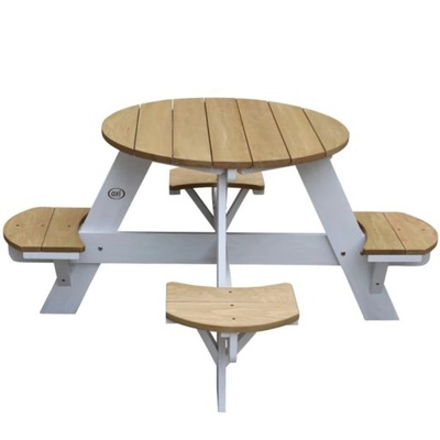 Axi Wooden Picnic Table "Ufo" 4 Seats meble ogrodowe