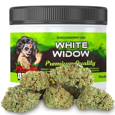 25 G Susz konopny CBD White Widow