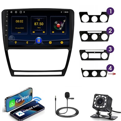 РАДИО 2DIN ANDROID SKODA OCTAVIA 2 2004-2013 2+32GB
