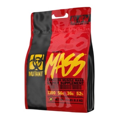 MUTANT MASS 6800g GAINER WHEY MASA MIĘŚNIOWA SIŁA