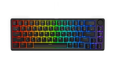 KRUX ATAX 65% PRO RGB klawiatura USB QWERTY Angielski Czarny