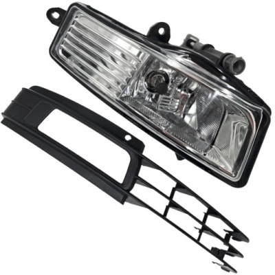 Правая решётка радиатора решётка заглушка бампера audi a6 c6 4f0 lifting + противотуманная фара фото №1