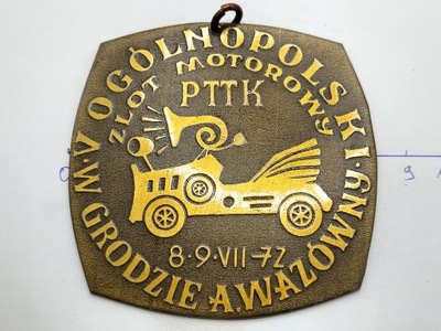 MEDAL 5 OGÓLNOPOLSKI ZLOT MOTOROWY PTTK NR 859