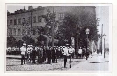 Warszawa - Ulica Aresztowanie FOTO 1906 wyd ok1960