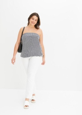 BODYFLIRT TOP DAMSKI W PASKI __36/38