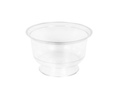 Pucharki do lodów PP 155 ml 25 sztuk transparentne
