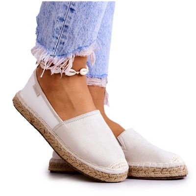 KLASYCZNE ESPADRYLE BIG STAR JJ274951 SZARE 37