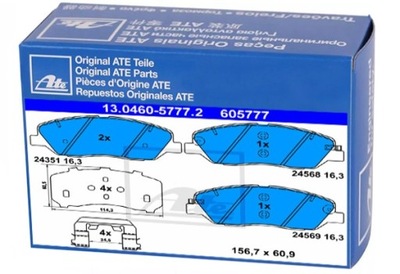 Тормозные колодки тормозные hyundai grand santa fe 2.2 na 3.0 фото №1