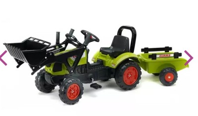 Falk 2040AM Traktor Claas Arion z Przyczepą i Łyżką