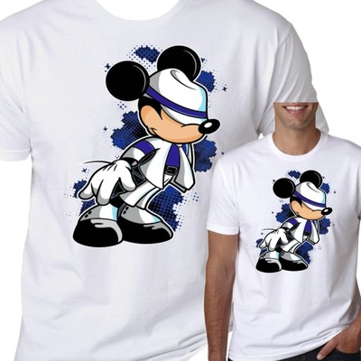 T-Shirt KOSZULKA MICHAEL JACKSON MICKEY L 0824