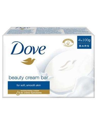 Dove White 4 X 100 g - Mydło w kostce
